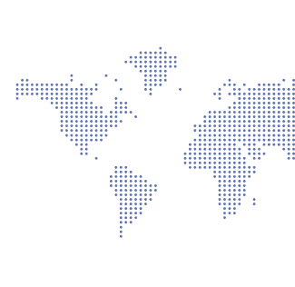 Mapa de envíos internacionales